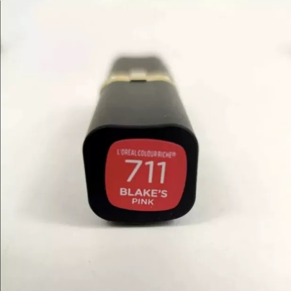 TWO L'Oreal Paris Colour Riche Collection Exclusive Lipstick #711 BLAKE'S PINK - Picture 4 of 4